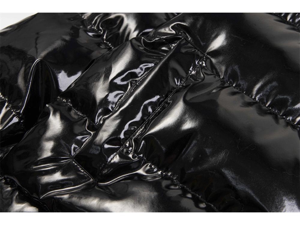 Стильная черная куртка Trapstar из ПУ кожи с отстегивающимся капюшоном - Утепленная хлопковая парка для пары В наличии