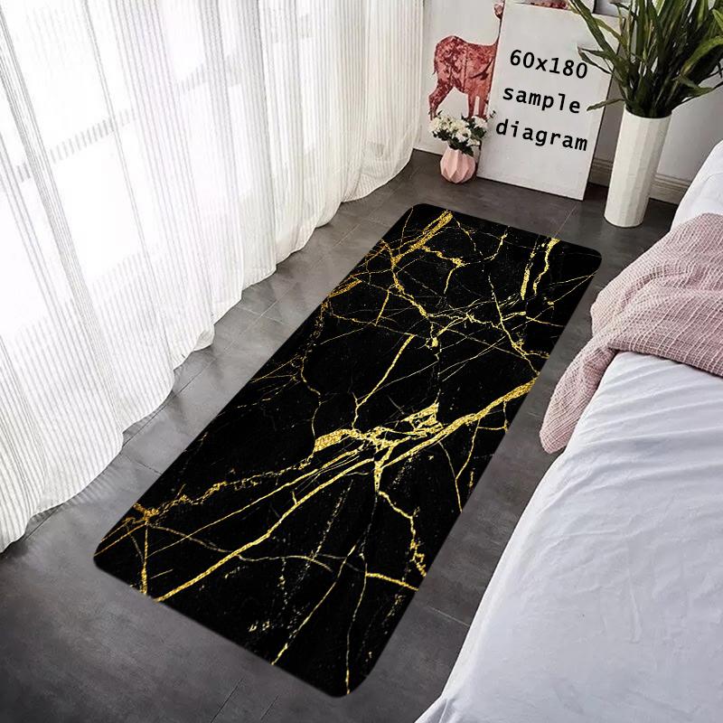 Door Mats Marble Pattern Interior Foot Rug Welcome Floor Mat for Entryway Soft Hallway Carpet Kitchen Rugs Fluffy Home Decor