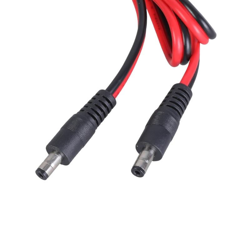 DC5521 Power Extension Cable 5.5mmx2.1mm Male to Male for CCTV Security Cameras 100CM