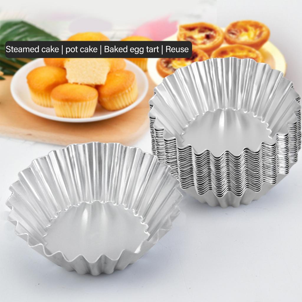 20 шт. маленьких кексов, тортов, кексов, формочек для печенья, яиц, формочек для тартов, алюминиевых маленьких противней для тартов, приспособлений для выпечки кексов