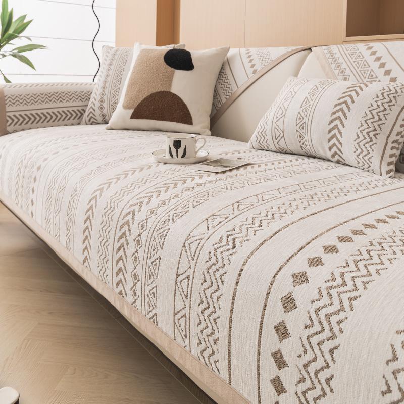 Чехол Funda Sofa Mats Winter Chenille Living Home Нескользящий этнический стиль Диван Подушка Чехол для дивана