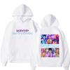 New K-Pop Demon Hunters Printed Pullover Fashion Women Men Hoodies Long Sleeve Casual Hooded Sweatshirt