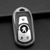 Эмблема-значок для автомобильного пульта-брелока 14 мм, наклейка с радиокнопкой для Peugeot 308 408 508 RCZ 208 3008 2008 206 207 108 406 407 408 206 207 208 306 307