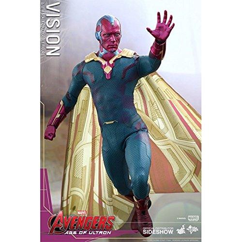 Movie Masterpiece Мстители: Фигурка Мстители: Эра Альтрона Вижен, масштаб 1/6, пластиковая, окрашенная, подвижная