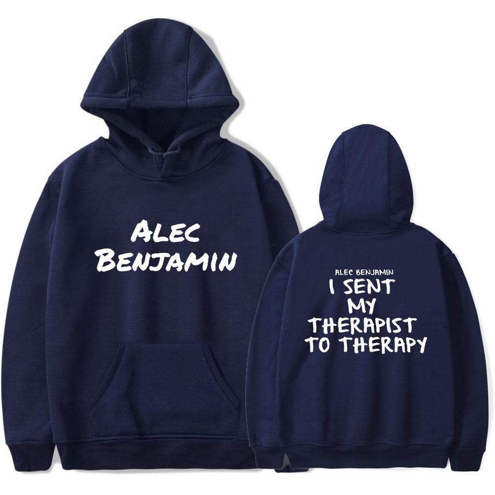 Худи Alec Benjamin Осень Длинный рукав Унисекс Пуловеры Уличная одежда Толстовка