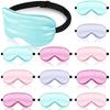 Adult Kids Silk Eye Mask Smooth Soft Eye Mask Adjustable Straps Lightweight Eye Mask Sleep Eye Mask Eye Sleep Sunshade
