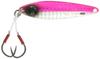 JACKALL Металлический джиг Bing Metal TG 60 г Микро Розовый (Светящийся край).