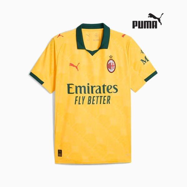 Puma Ac Milan Third Replica Jersey 25 26 Season Fan Support Short Sleeve Uniform