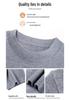 Men's Slim Fit Short-Sleeve Knitwear Versatile Half-High Neck Base Layer for Business Casual