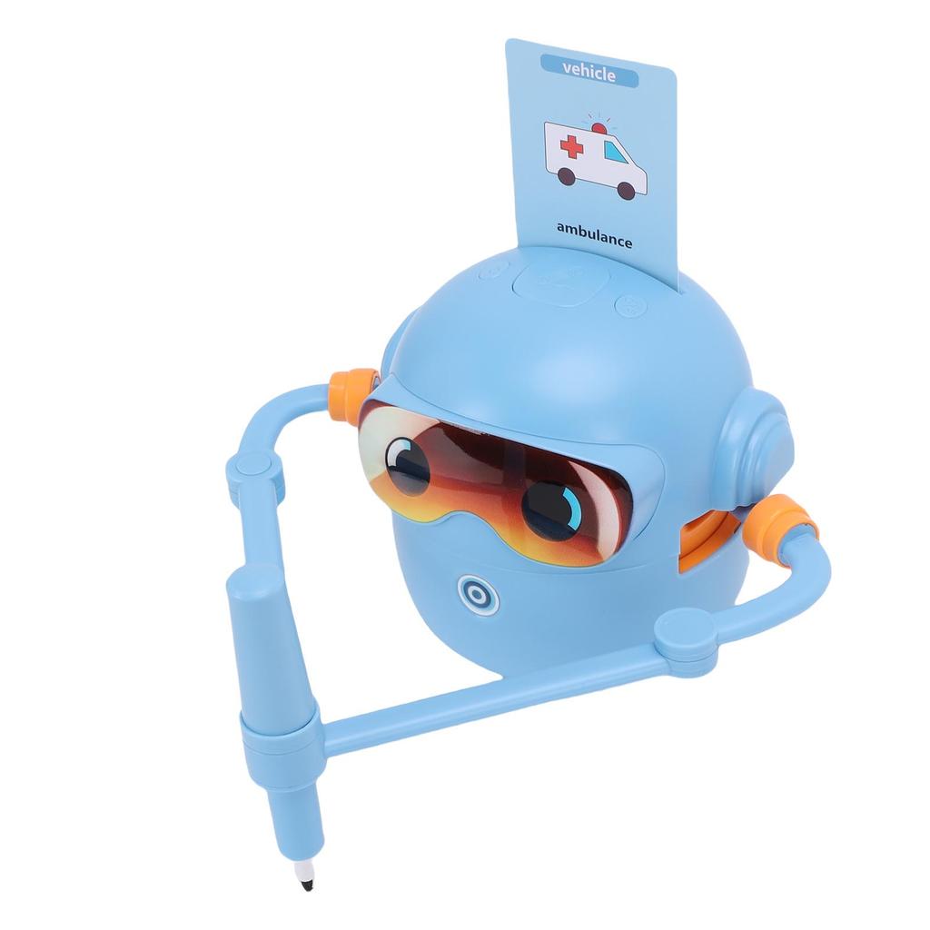 Умный Автоматический Робот для Рисования Игрушка Веселая Музыкальная Обучающая Машина для Рисования со 100 Карточками 14 Цветными Ручками