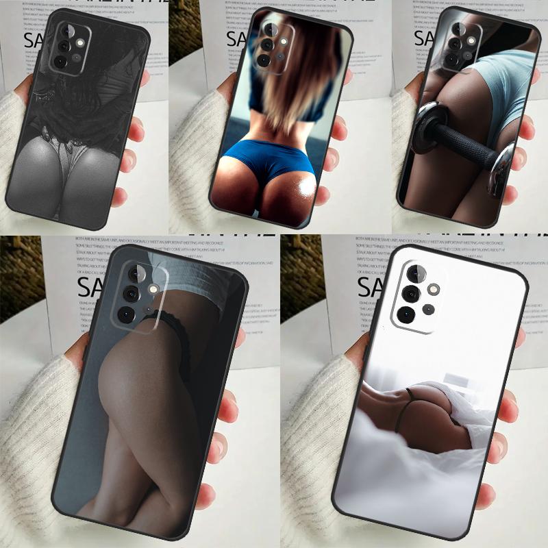 Sexy Girl Ass Bum Cover For Samsung Galaxy A34 A35 A14 A15 A25 A53 A33 A13 A52 A32 A12 A51 A71 A54 A55 Case