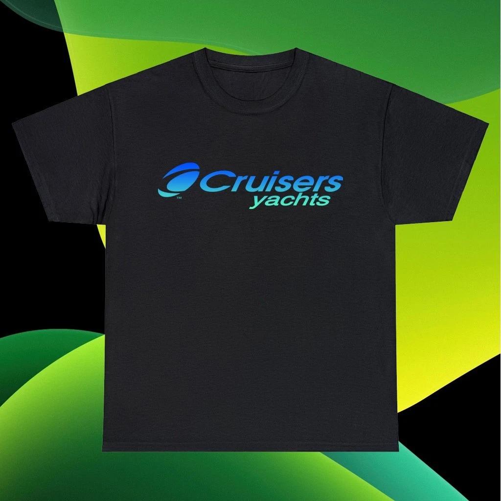 Новая футболка с американским смешным логотипом Cruisers Yachts Performance Размер от S до 5XL