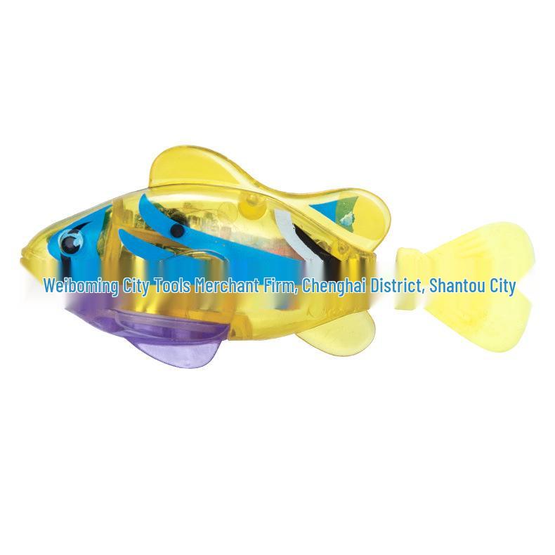 Electric Flashing Sensory Fish: Light-Up Swimming Pet for Babies – 8 Fish Types