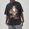 Spooky Ghost Print Couple Special Shirt Cotton Oversized Loose Crew Neck Short Sleeve Unisex Girly Funny Tees