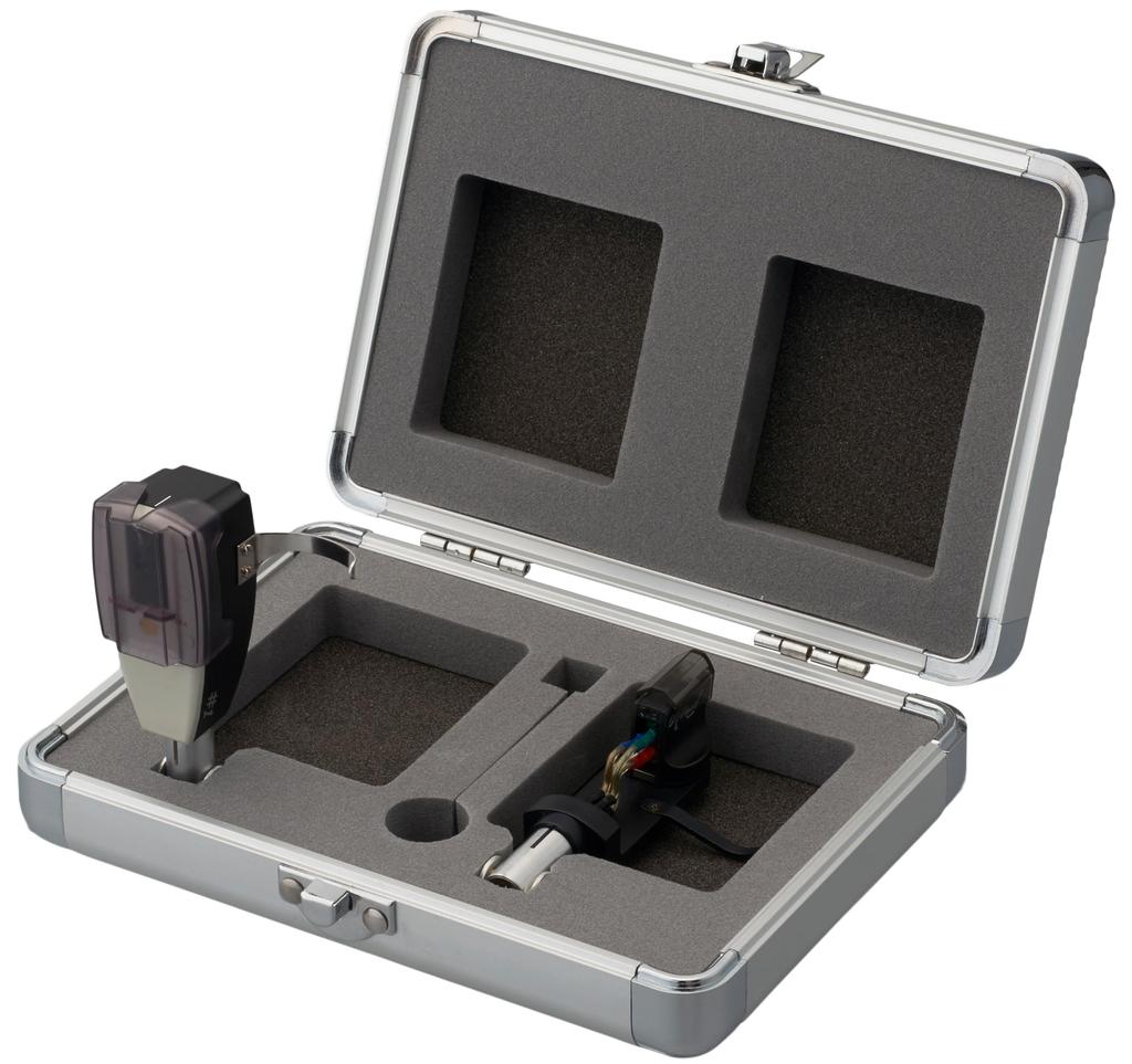 ORTOFON SCK-2 DJ Cartridge Keeper Aluminum Flight Case for 2 Cartridges with Urethane Foam Protection