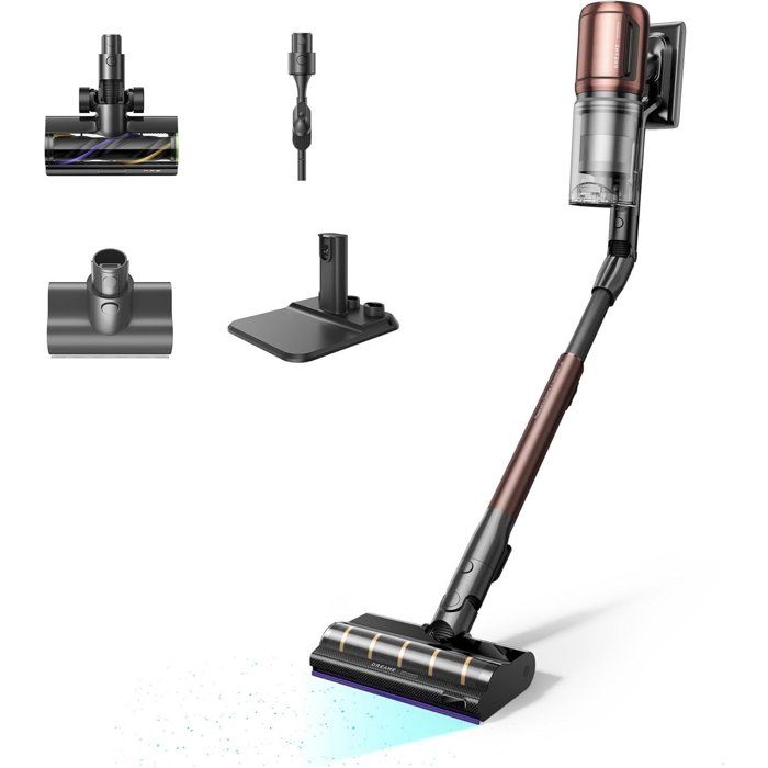 DREAME V30 - Aspirateur Balai sans Fil - Nettoyage des Bords à 0 mm - Puissance 330 AW - Filtration à 99,99%