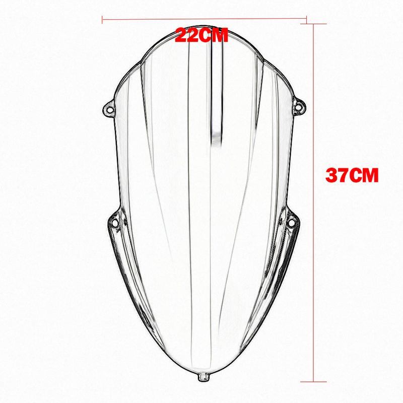Fit For RS660 -2025 New Motorcycle Accessories Windscreen Windshield Wind Deflector Shield Screen Visor Glass Fairing