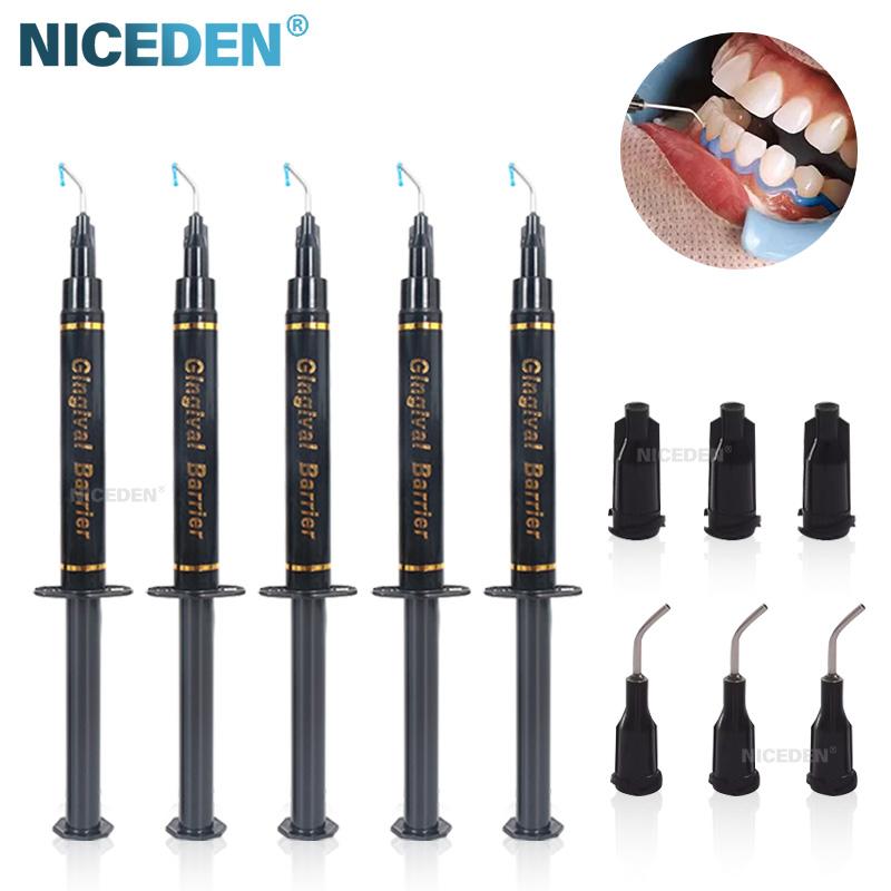 1,5/2,5/3 мл стоматологический шприц гель для защиты десен Clinic Gingival Barrier Professional отбеливание зубов Gingival Barrier