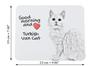 Turkish van – Mouse pad with print, personalized cat pad | Art-Dog