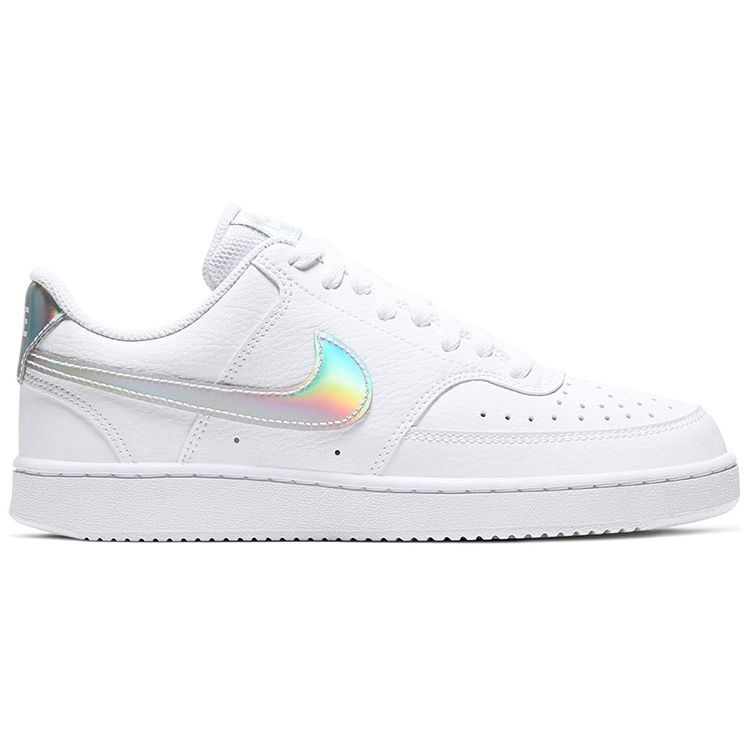 Nike Court Vision Low White Женские кроссовки Разноцветные черные CW5596-100