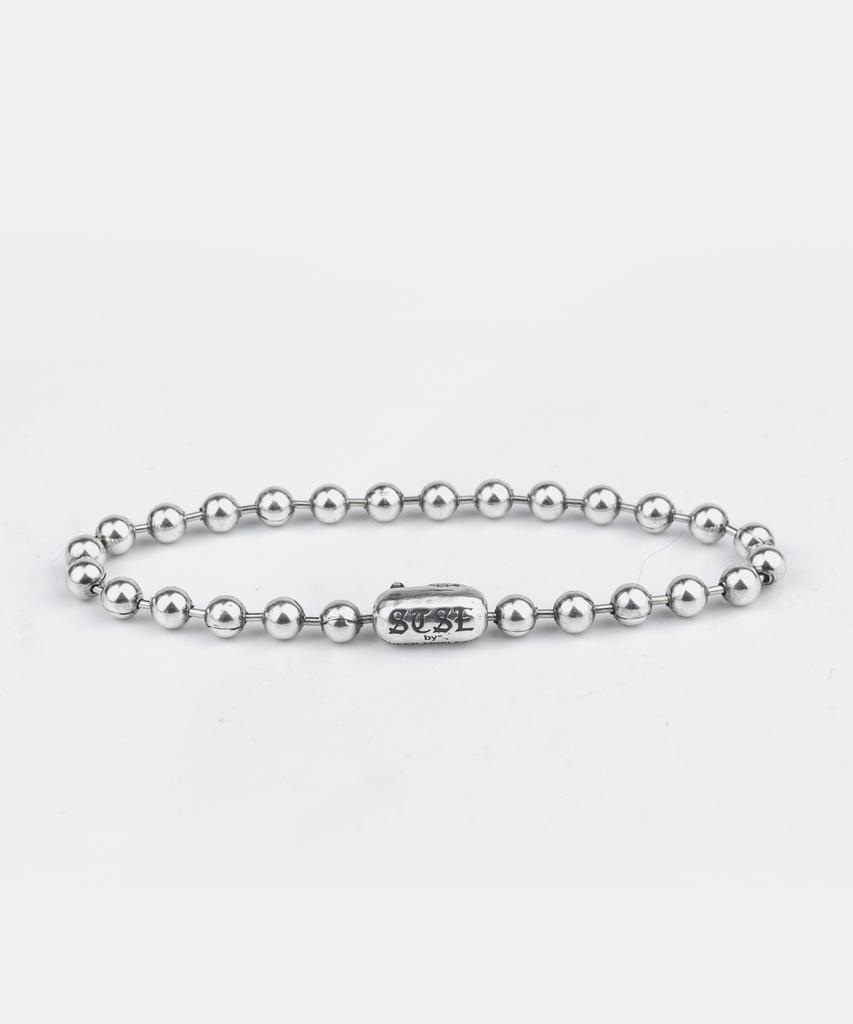 Sheen666 Ball Chain Silver Bracelet 4Mm