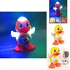 Singing Dancing Cartoon Duckling Electric Light Music Kids Toys Christmas Gifts