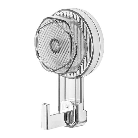 Крючок для хранения, многоразовый прочный крючок на присоске, компактный настенный крючок для ванной комнаты и кухни