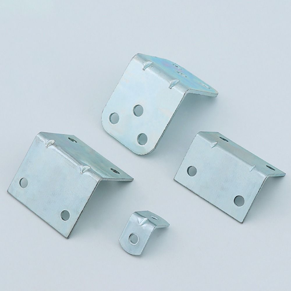 2/4/6/8/10 шт. Угловой кронштейн 90 градусов Железный кронштейн для поддержки полки Шкаф Экраны Стена