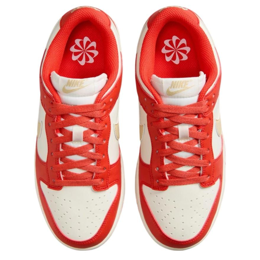 Nike Dunk Low Next Nature Light Crimson Team Gold Женские DD1873-602