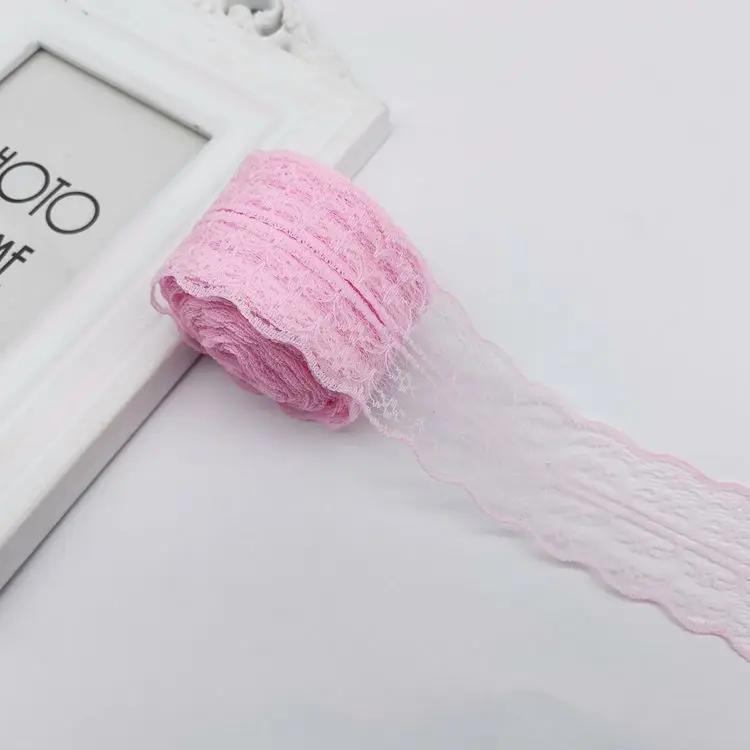 10 метров/рулон 4,5 см Красная Черная Синяя Вышивка Кружевная Лента DIY Одежда Швейная Ткань Свадьба Рождество Хэллоуин Подарок Украшение