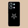 Aesthetic Pentagram Phone Case for POCO F8 F7 F6 F5 F4 F3 F2 Pro GT C75 C71 C65 C61 C40 Pro Ultra Soft TPU Shockproof Cover
