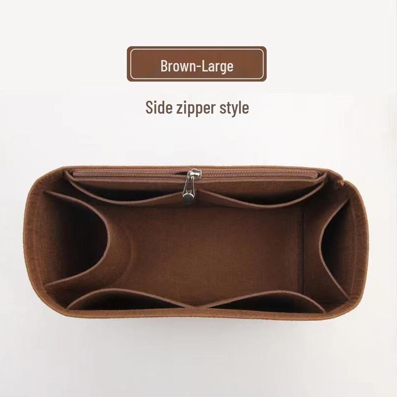 Фетровый органайзер для внутренней сумки: Многомодельное решение для косметики и хранения