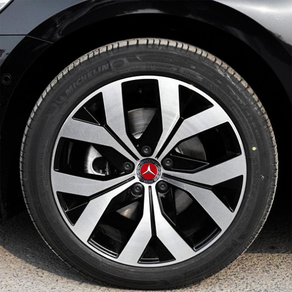 60mm/63mm/68mm Car Wheel Center Cap Hub Covers Badge Accessories for Mercedes Benz A B C E R G S Class AMG W124 W169 W176 W212