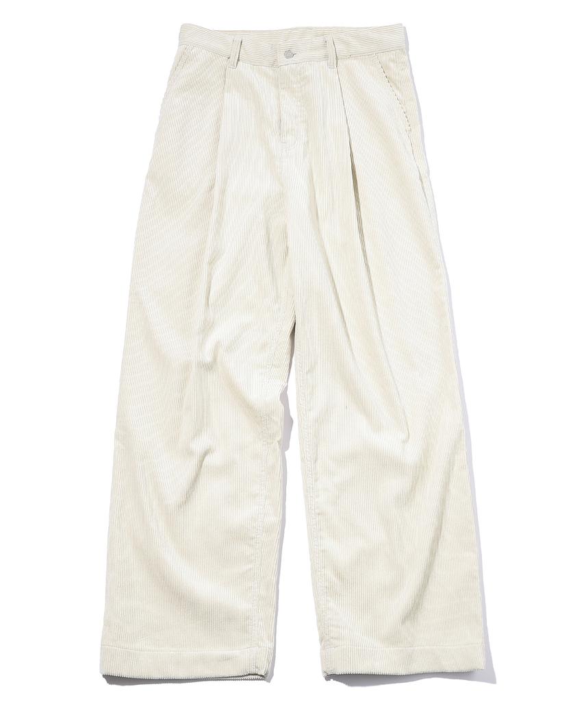 CPGN STUDIO Balloon Wide Corduroy Pants Cream