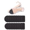 10 Pairs Self-Adhesive Non-Skid Shoe Sole Pads, High Heel Grips, Anti-Slip Rubber Cushion Protector for Shoe Bottoms