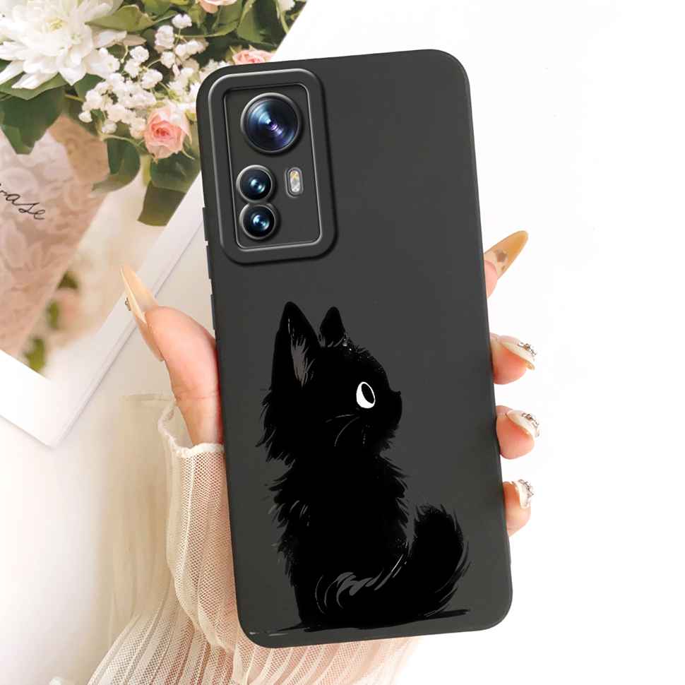 For Xiaomi Mi 12 Pro 2201122C Case Bright Flowers LOVE Silicone Soft Back Cover For Xiaomi MI12 PRO Mi 12S Pro 6.73" Phone Cases