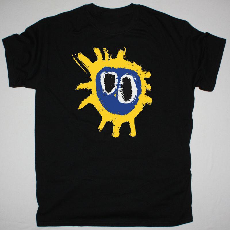 Primal Scream Cotton Black All Size Unisex Shirt