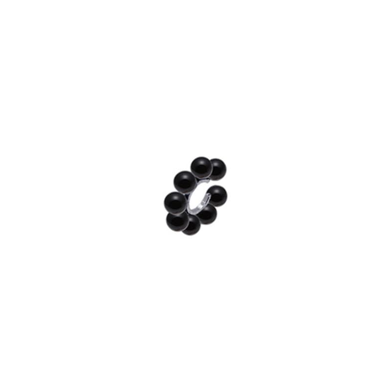 LEYIE LINE ONYX EAR CUFF
