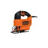 Сетевая компактная лобзиковая пила BLACK+DECKER, инструмент для DIY, режущий инструмент, зажим одним касанием, 4-ступенчатая регулировка угла, 100 В KS701PE