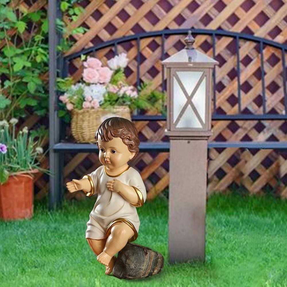 Resin Unisex Figures Garden Crafts Desktop Accessories Figurine Nativity Jesus Holiday Gifts Courtyard Ornaments
