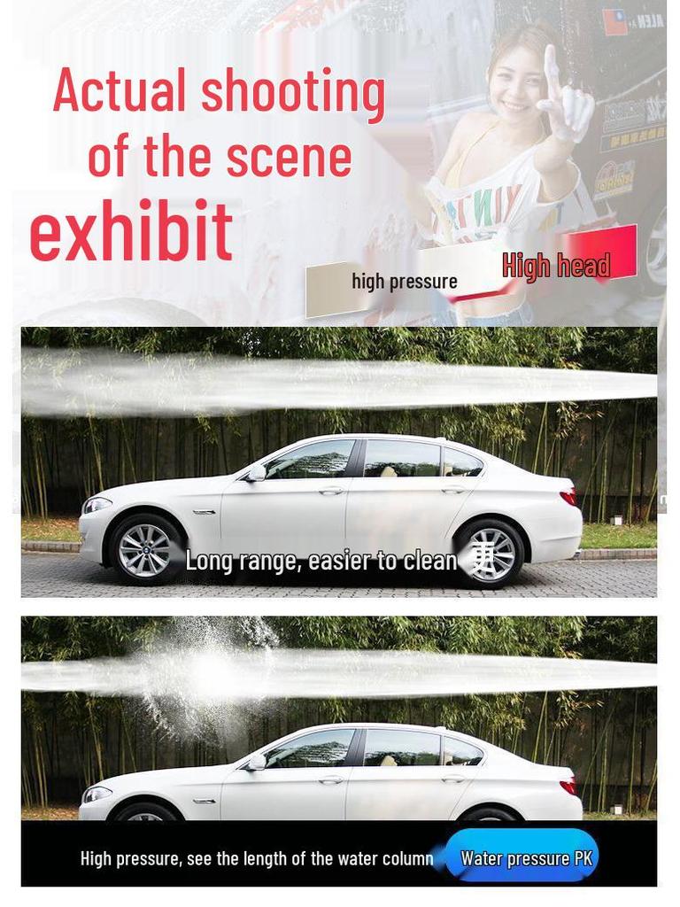 Мойка высокого давления регулируемая автоматическая для автомобиля