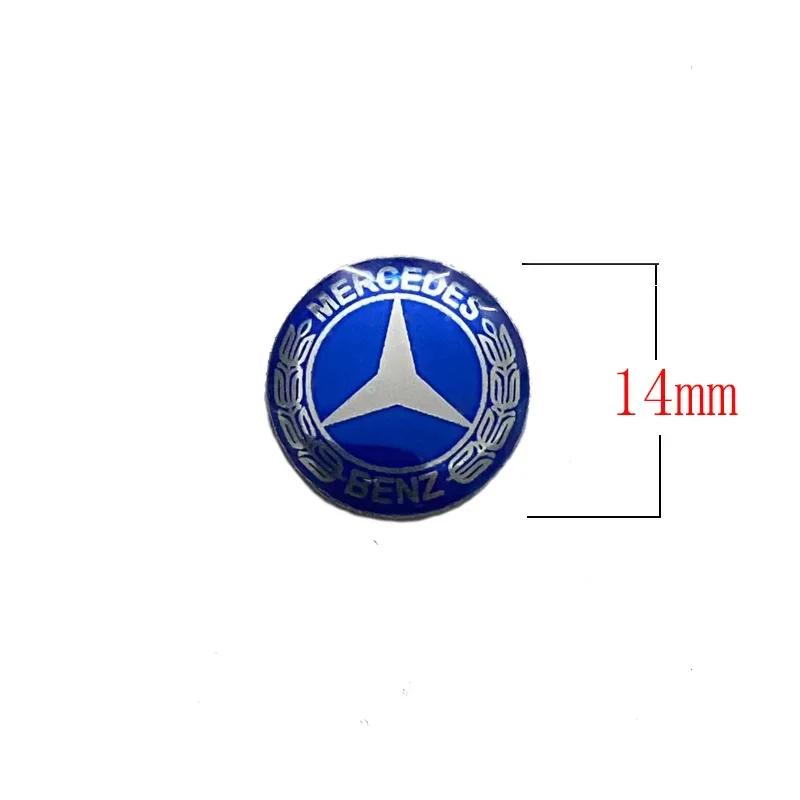 Наклейка на ключ автомобиля C200 E200 для Mercedes Benz, Автомобильный брелок с эмблемой, Аксессуары для Mercedes Benz AMG Smart W205 C300 W203