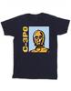 Футболка с рисунком C3PO для мальчиков