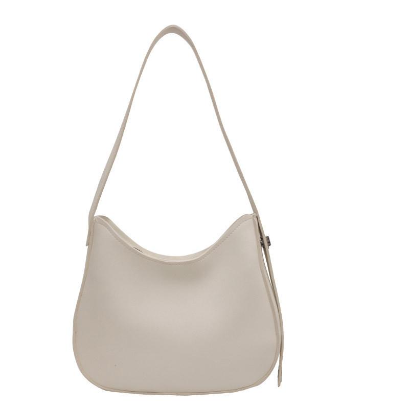 Chic Pu Leather Bucket Bag For Women Trendy 2023 Fashion Shoulder Handbag