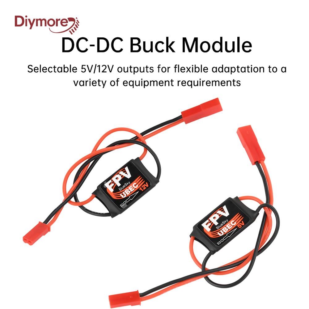 3A 2-6S 5V 12V DC-DC Понижающий Модуль Мини BEC для RC FPV Самолетов Аксессуары Mapper Специализированный Понижающий Модуль для RC FPV Самолета