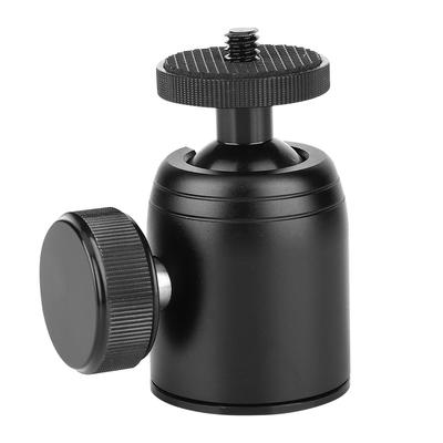 K26 Мини-штатив-монопод с панорамной шаровой головкой, вращающийся на 360 градусов, крепление 1/4 дюйма для зеркальной камеры