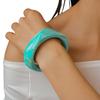 Smudging Acrylic Bangle Resin Retro Hand Ring Temperament Irregular Wide Bracelet  Girls