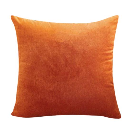 Velvet Pillowcase Pure Color Halloween Home Office Party Decor Bedroom Car Living Room