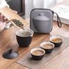 Tea Ceremony Travel Tea Set Mate Portable Tea Set Outdoor Tea Making Cup One Pot Three Cup Teapot