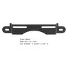 Motorcycle License Plate Holder Sturdy Replacement Black Number Plate Bracket for